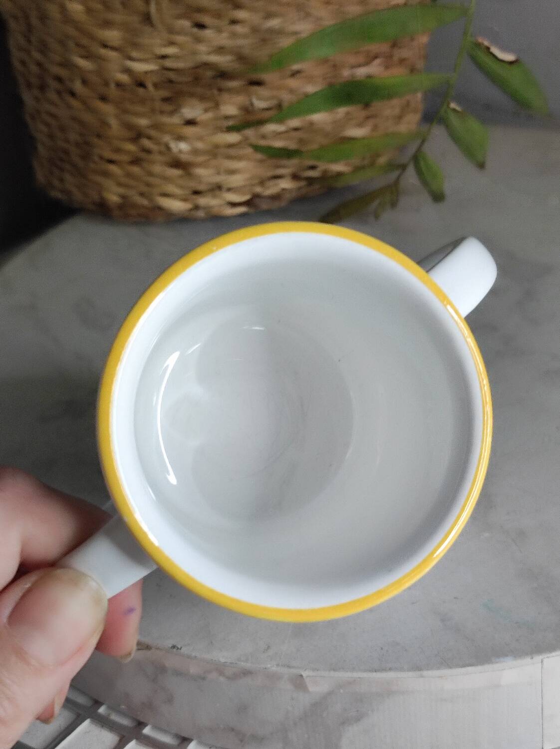 Children's porcelain mug