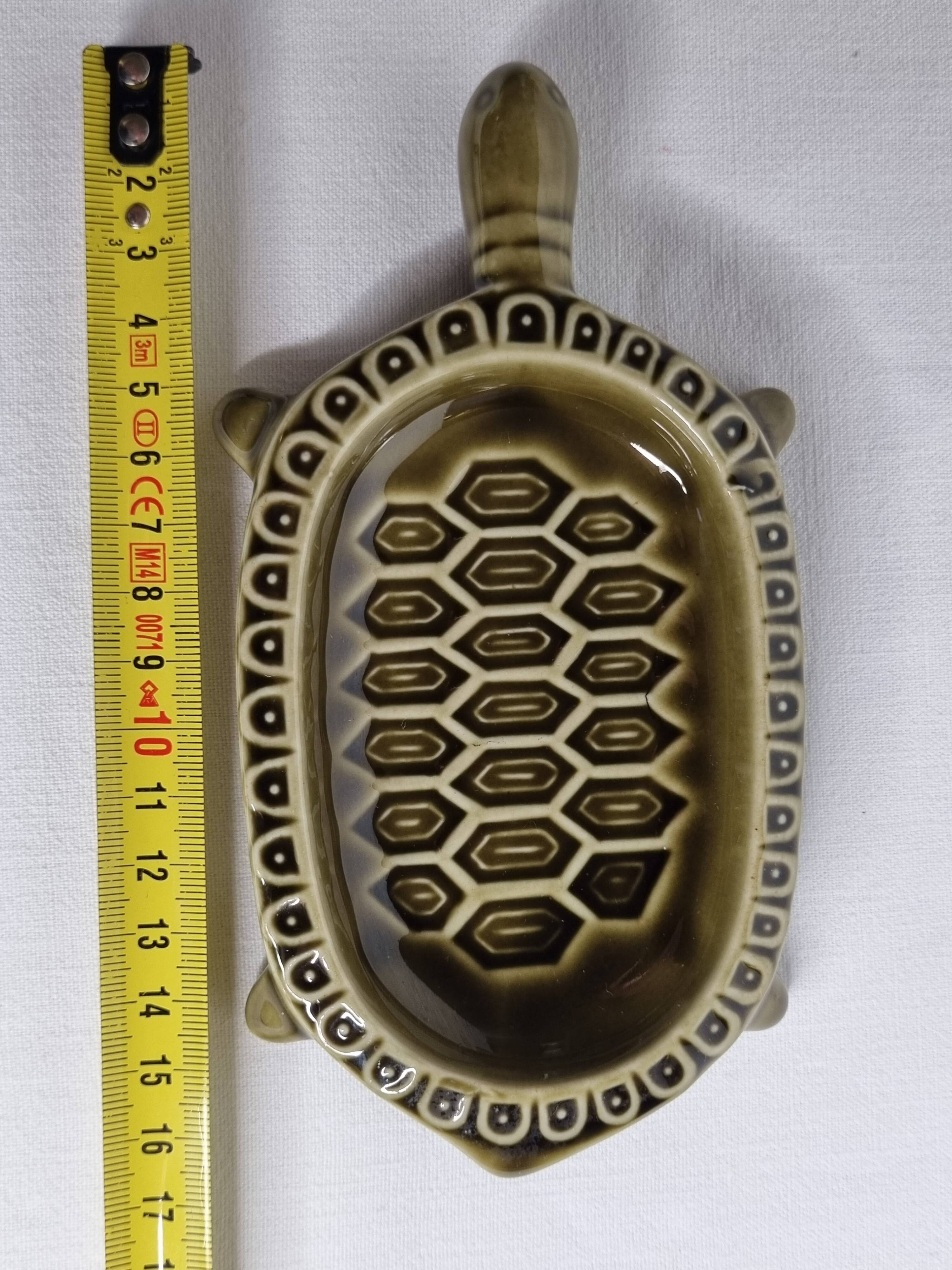 Vintage Villeroy & Boch Ceramic Turtle Soap Dish, 16.5 cm