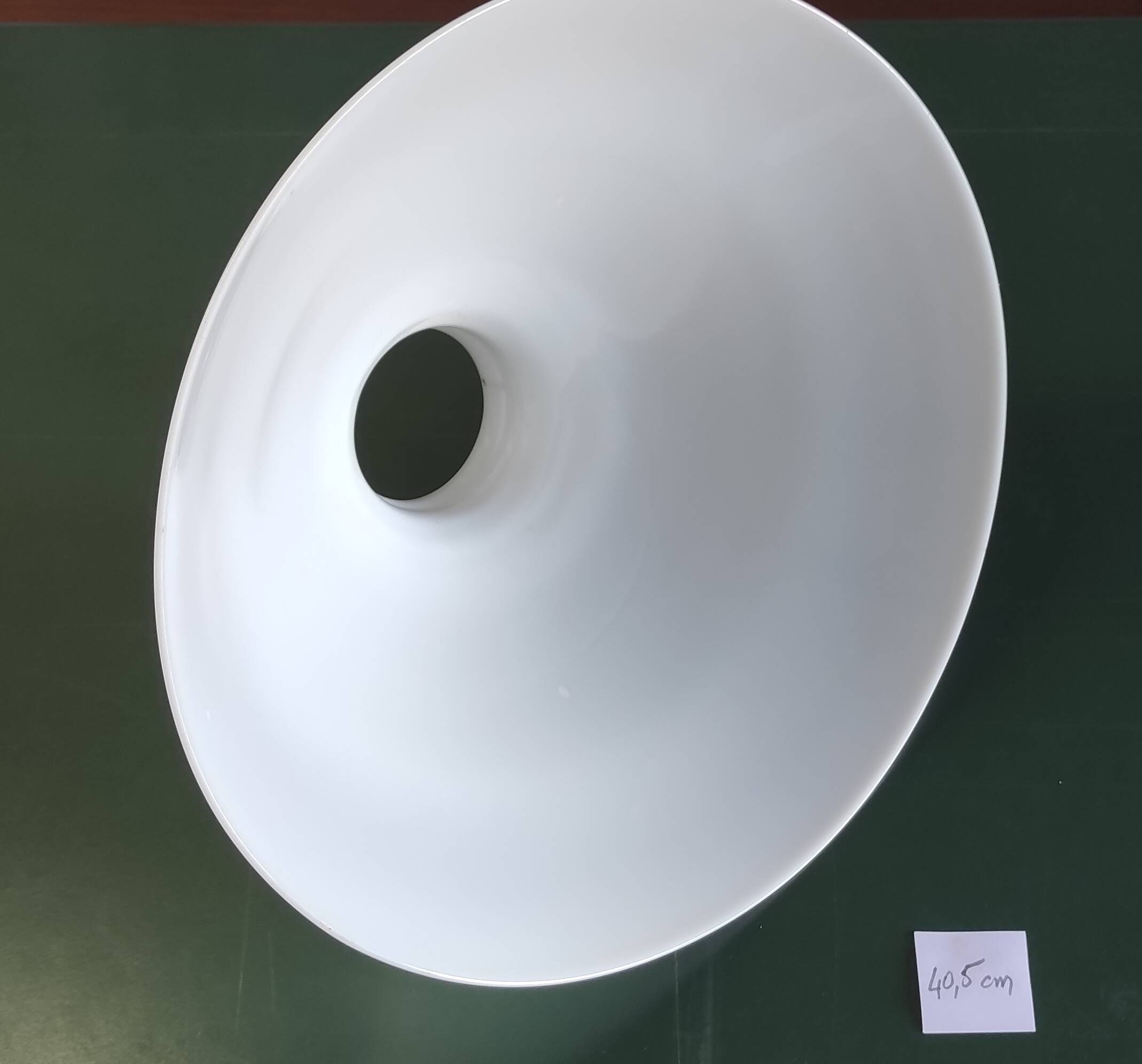 Set of 3 opaline lampshades - early 20th century