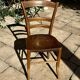 Chaise de bistrot ancienne