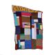 Handmade Crochet Patchwork Throw Blanket Bedspread