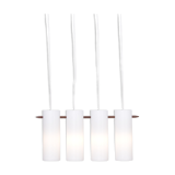 Swedish Mid-Century Modern pendant lamp model 538 by Uno & Östen Kristiansson for Luxus