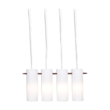 Swedish Mid-Century Modern pendant lamp model 538 by Uno & Östen Kristiansson for Luxus