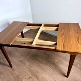 70s Scandinavian-inspired table with extensions