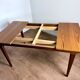 70s Scandinavian-inspired table with extensions