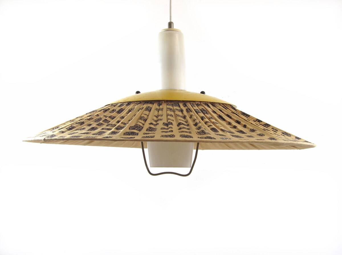 Louis Kalff large iconic fifties vintage pendant from Philips