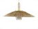 Louis Kalff large iconic fifties vintage pendant from Philips