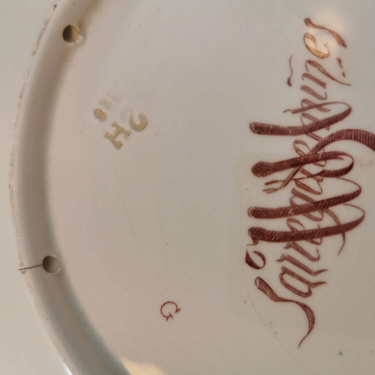 Pair of French Revolution Theme plates from the Sarreguemines Manufacture Late 19th century