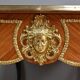 Regency style marquetry desk in precious woods – Late 19th century