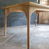 Table Lloyd Loom