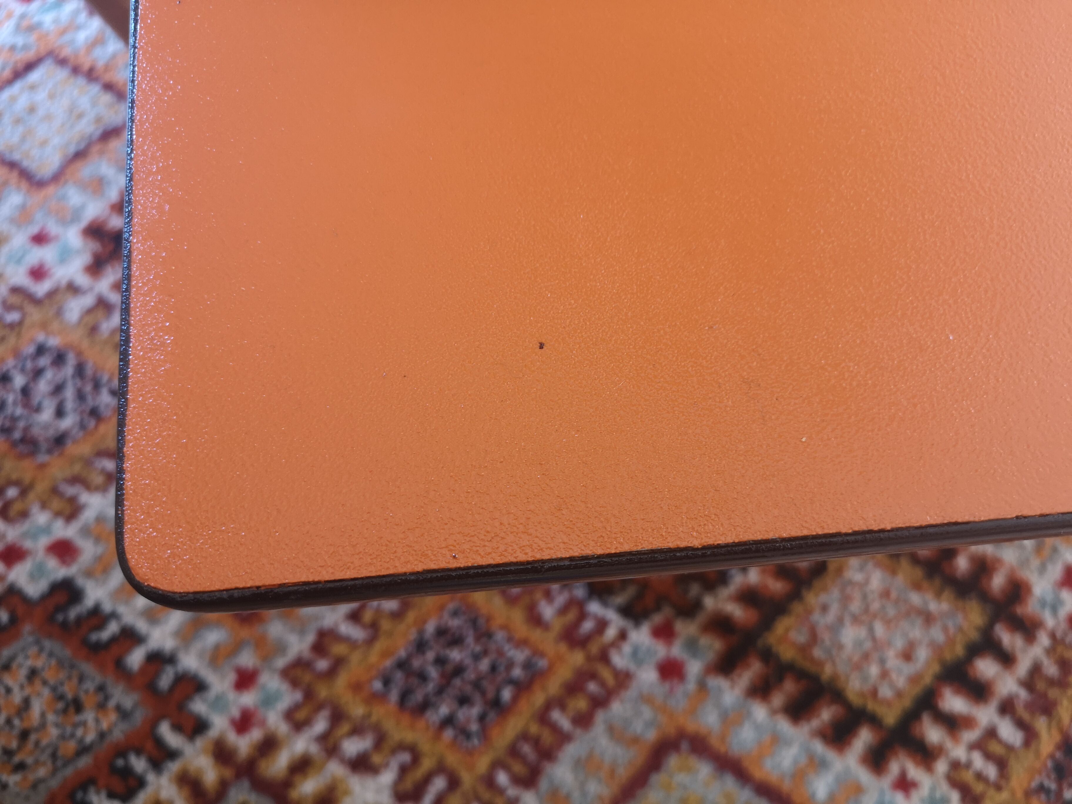 Vintage farm table formica and wood