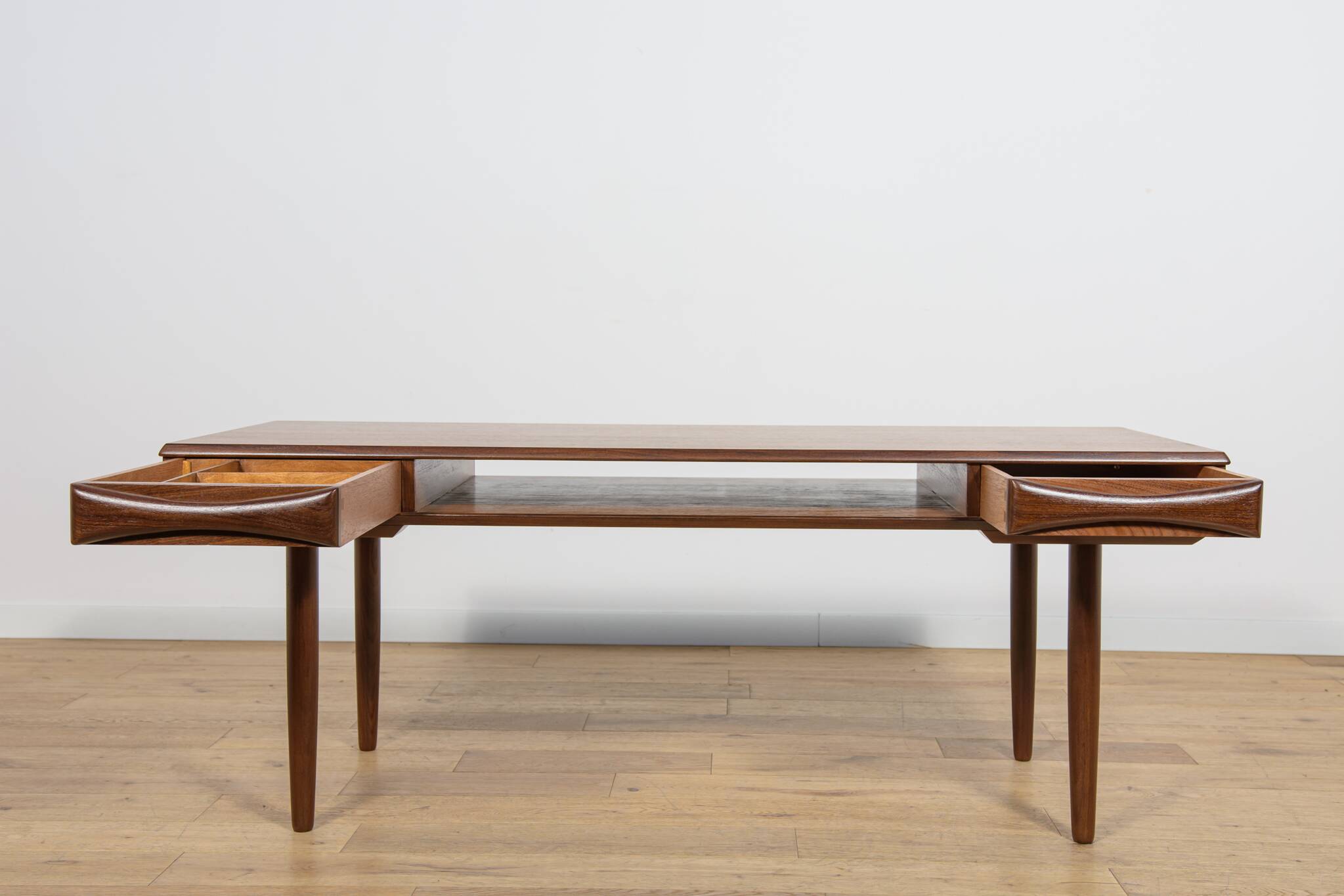 Mid-Century Teak Coffee Table, Denmark, 1960s