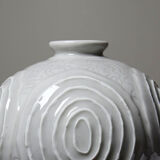 Small round porcelain vase in Art Deco style 1935