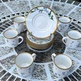 Set of 6 Bianca porcelain coffee cups