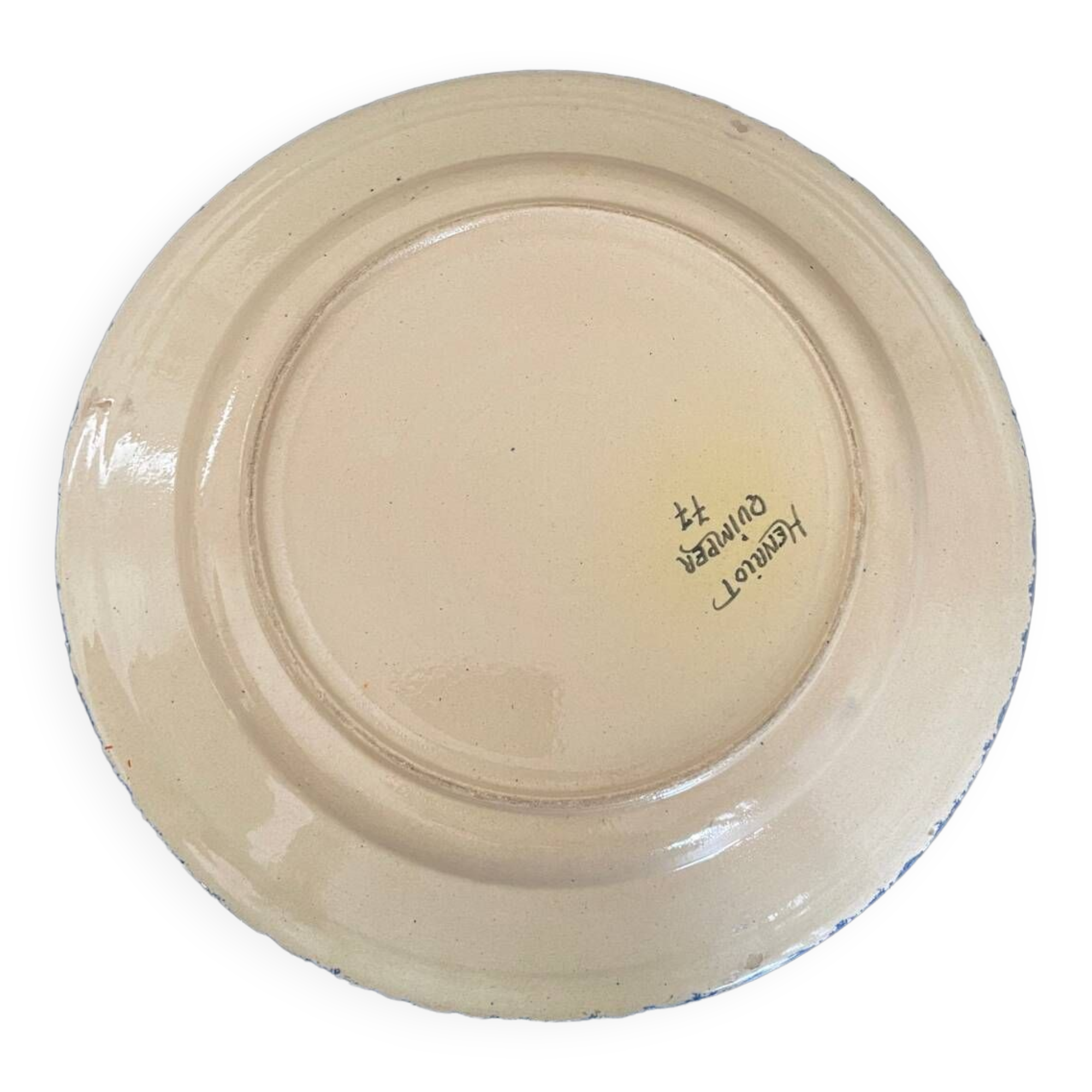 Breton Henriot plate