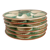6 oyster plates