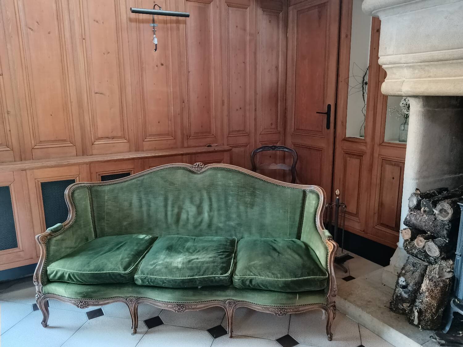 Old sofa