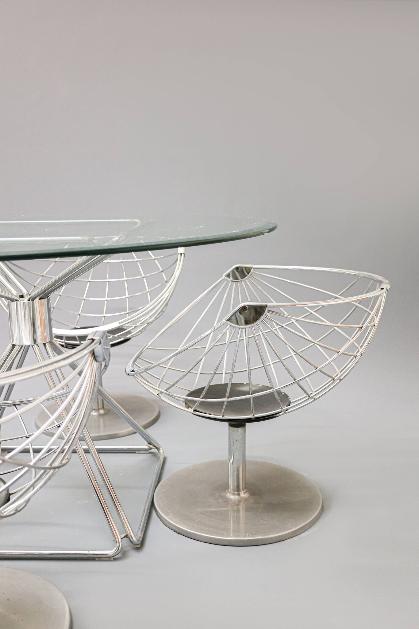 Rudi Verelst for Novalux - Dining set, 1980s.