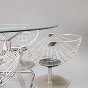 Rudi Verelst for Novalux - Dining set, 1980s.