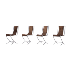 Suite de 4 chaises Maison Jansen