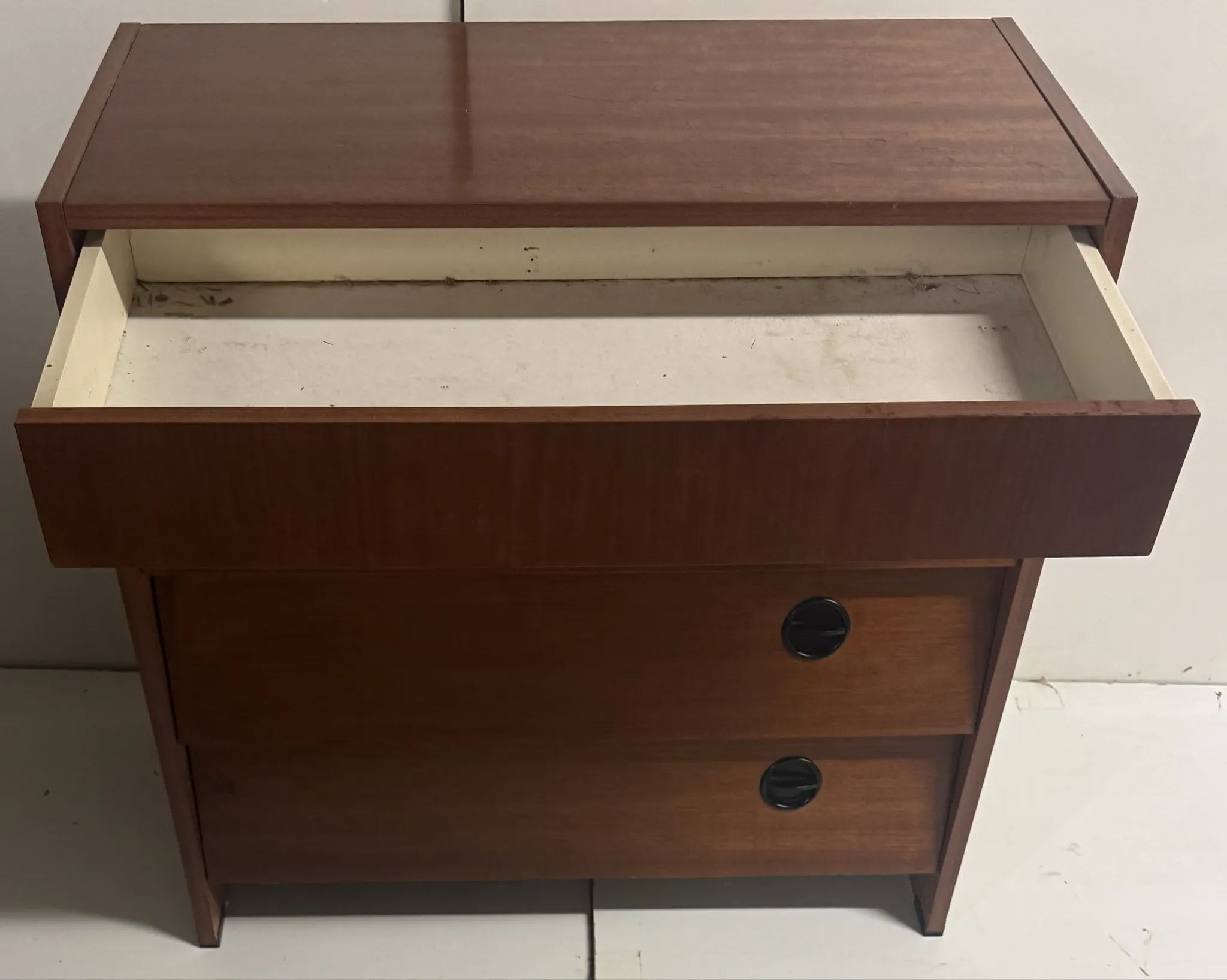 Vintage shoe cabinet