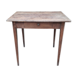 Old end table in oak
