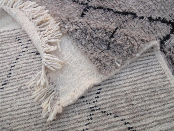 carpet beni ourain 235 x 154 cm