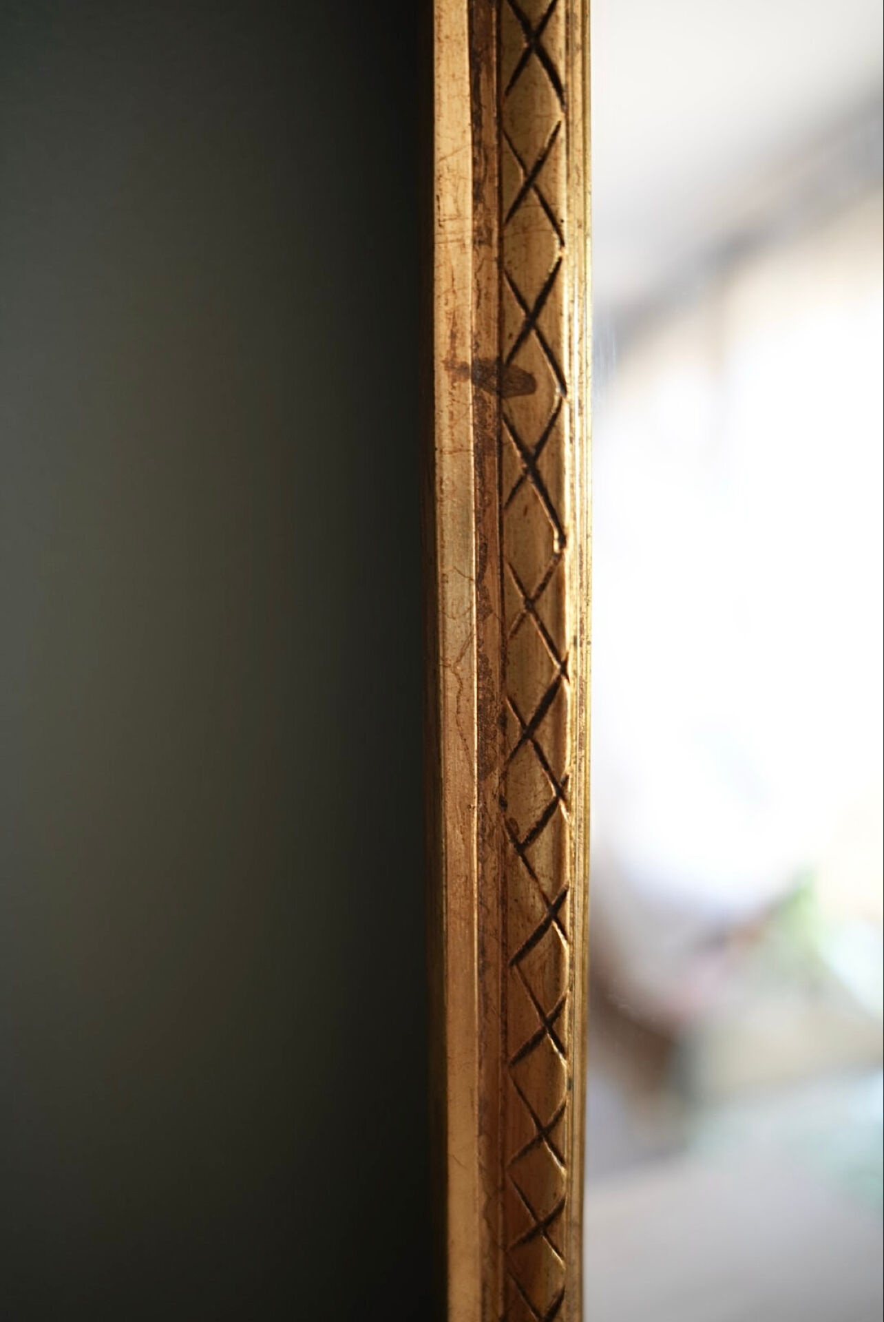 Miroir doré