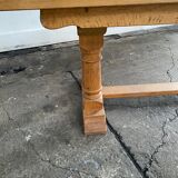 Oak farmhouse table
