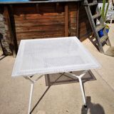 Metal garden table