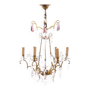 lustre, vers 1950, France.