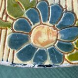 Glazed pottery plate A.Tripp 1943