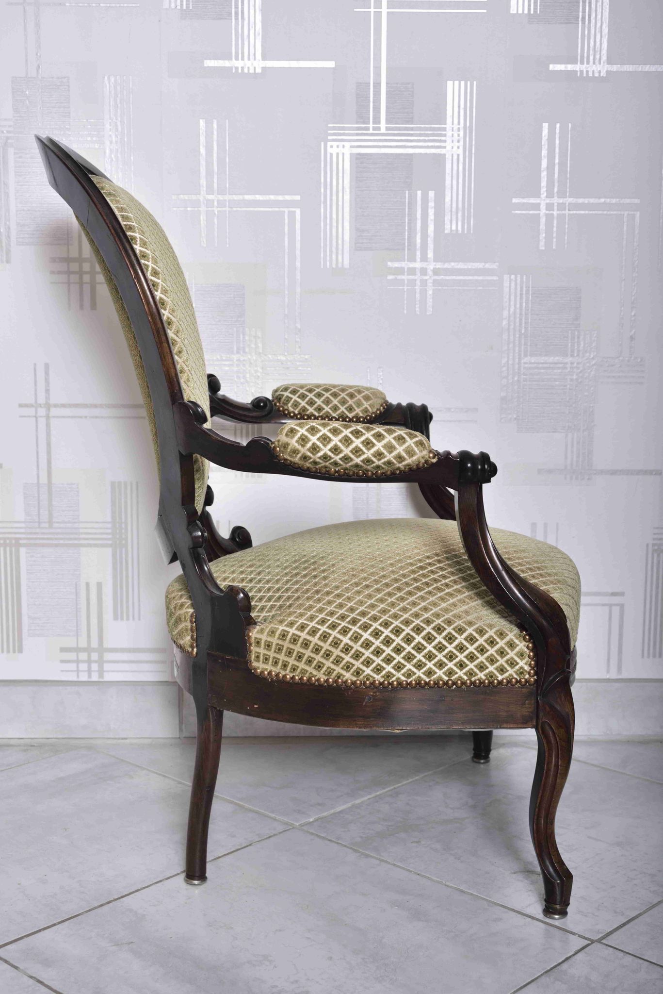 Fauteuil Napoléon III époque