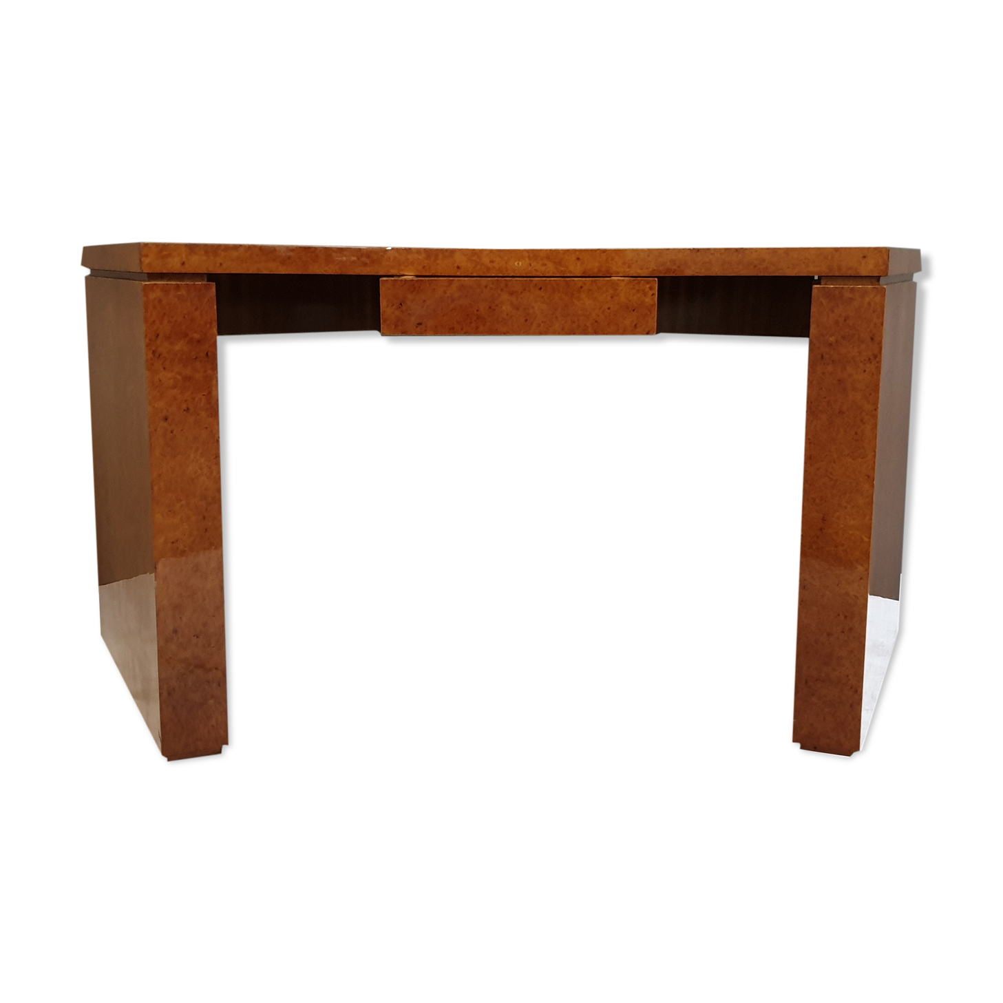 American maple loupe desk