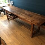 Grande table de ferme ancienne