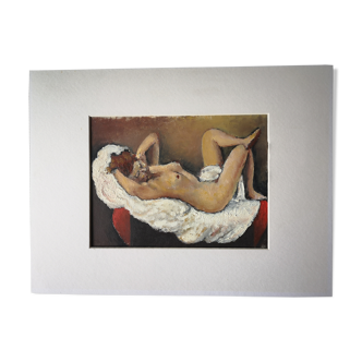 Painting on panel - - Signed François Jacquart