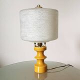 Lampe vintage jaune 1680 1960