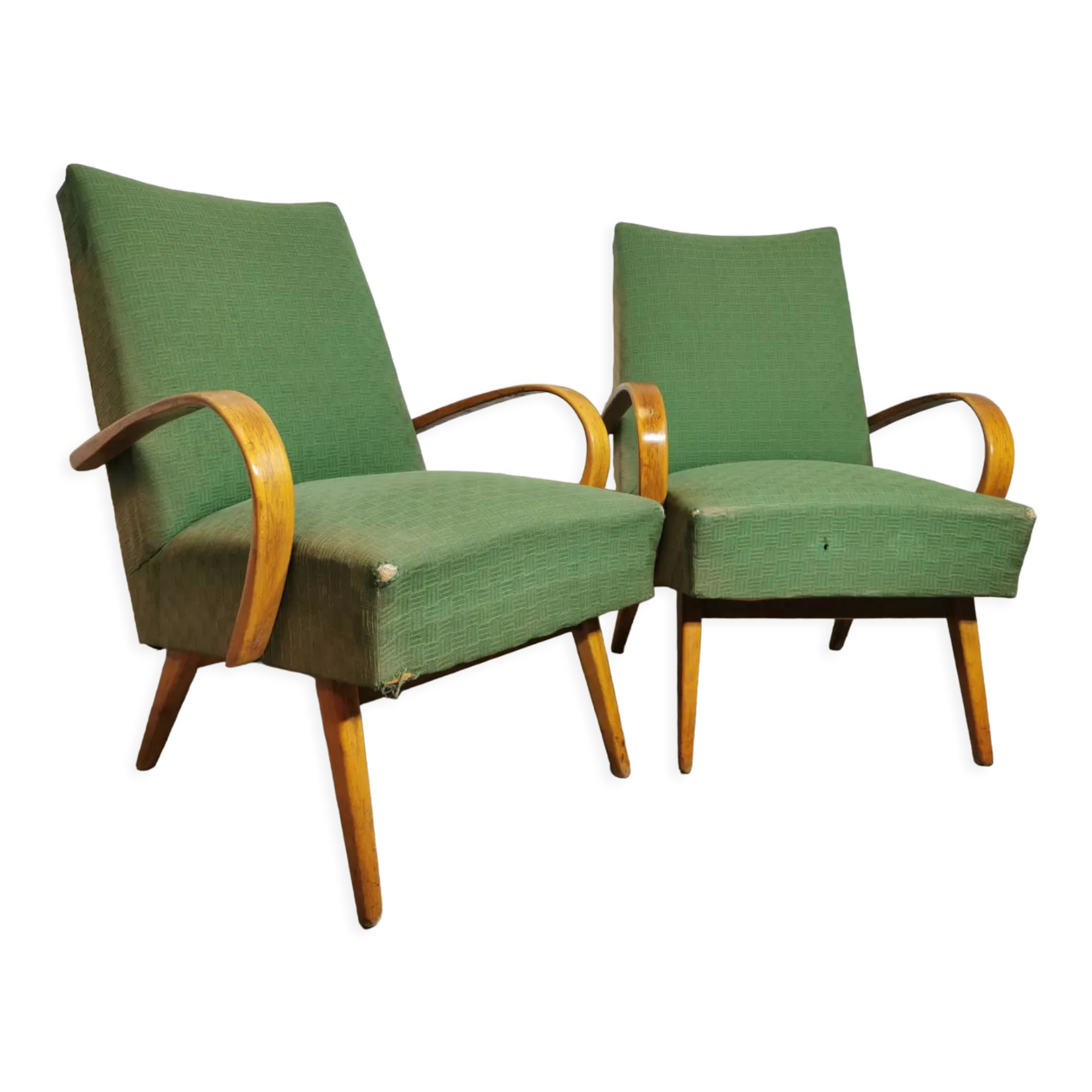 Armchairs by Jaroslav Smidek