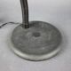 1970s Hungarian Gooseneck Desk Lamp, Cappuccino Mid Century Table Light