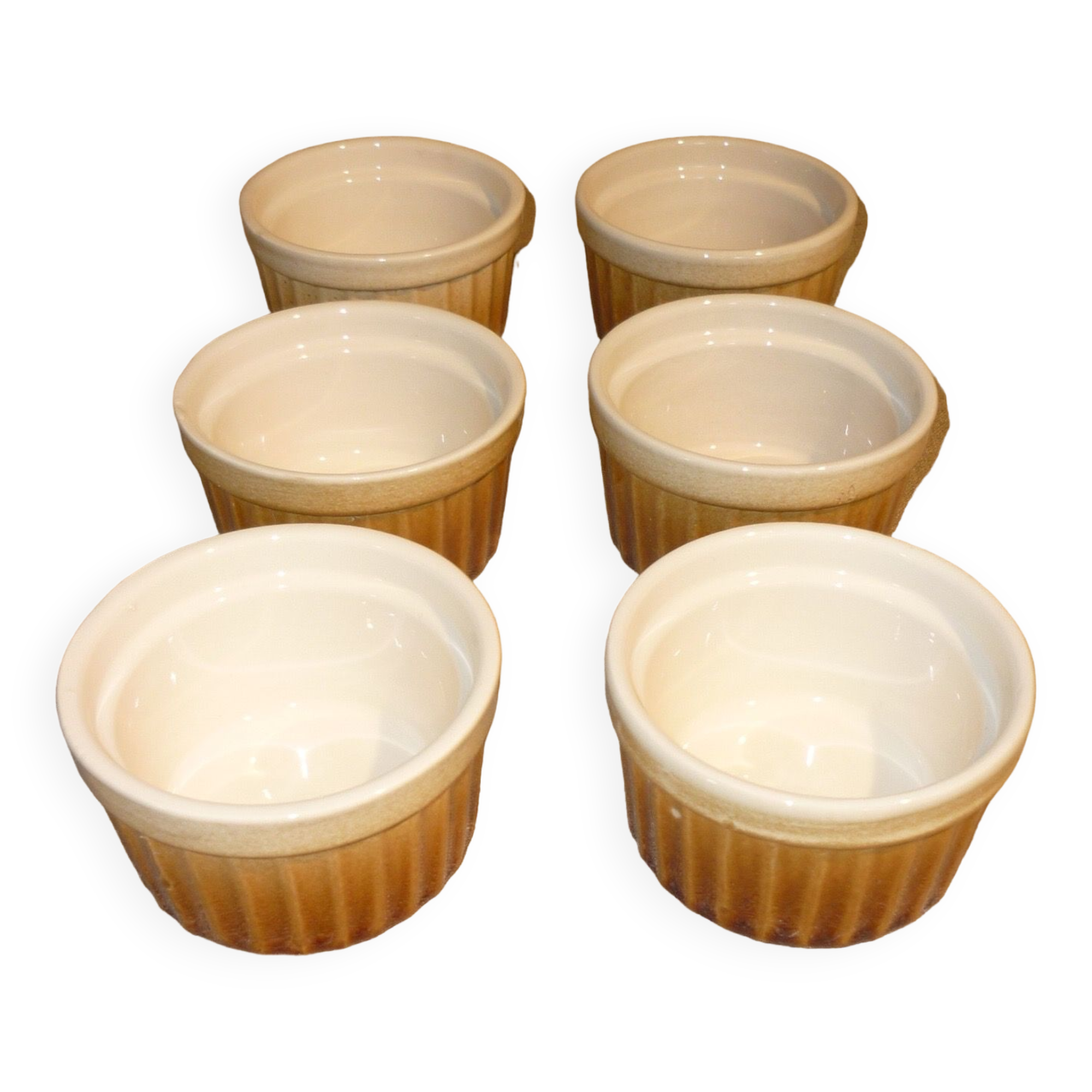 Set of 6 vintage ramekins