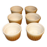 Lot de 6 ramequins vintage