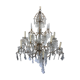 Regency cut crystal chandelier