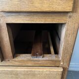 16 drawer counter in solid oak