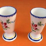 Pair of Mazagrans Earthenware (Aube)