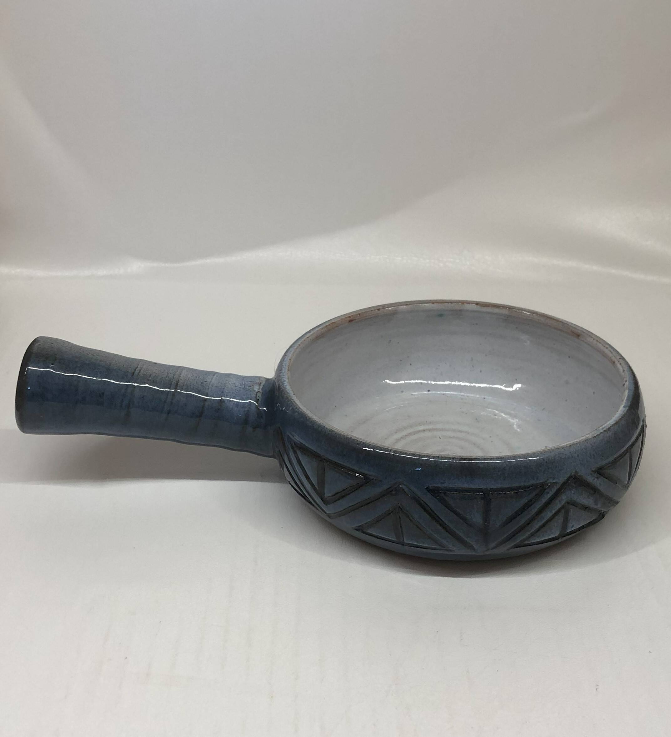 Scandinavian ceramic fondue pot