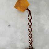 Lampe applique accordéon ou ciseaux, design scandinave des années 60