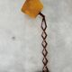 Accordion or scissor wall lamp, Scandinavian design from the 60s