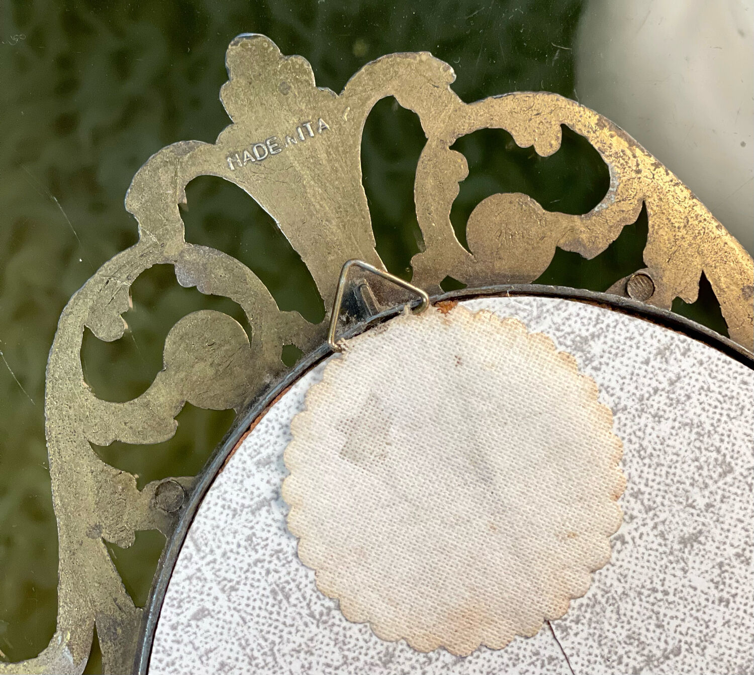 Italian mirror, 25x18 cm