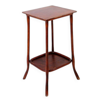 Art Nouveau side table in bent wood no. 960 by J&J Kohn - 1920s