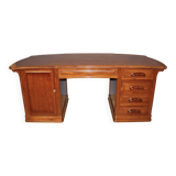 Art Nouveau Mahogany Desk Plate by Emile Gallé